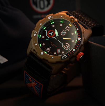 Pre-owned Luminox Xb.3721.eco Bear Grylls Survival Men's Watch 42mm 20atm