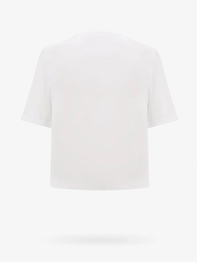 Shop Fendi Woman T-shirt Woman White T-shirts