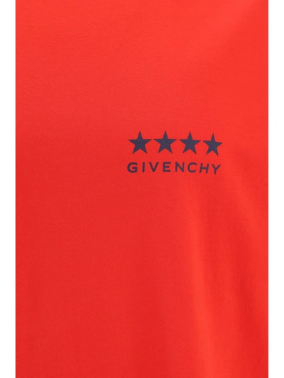 Shop Givenchy Men T-shirt In Red