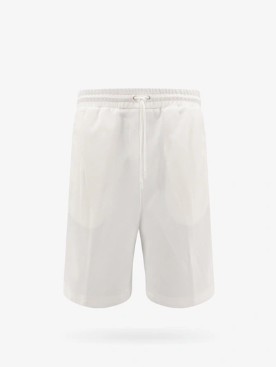 Shop Gucci Man Bermuda Shorts Man White Bermuda Shorts