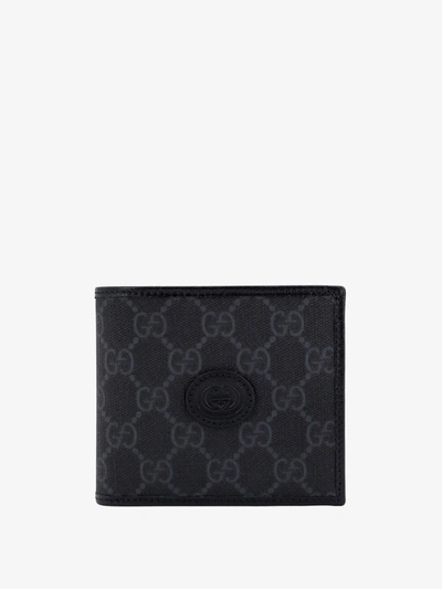 Shop Gucci Man Wallet Man Black Wallets