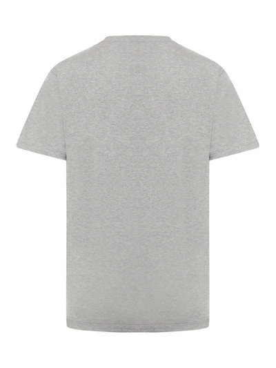 Shop Gucci Men S/s T-shirt Cotton Jersey In Gray
