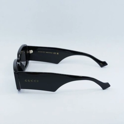 Pre-owned Gucci Gg1426s 001 Black/grey 54-19-145 Sunglasses In Gray