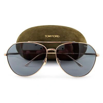 Pre-owned Tom Ford Ft0747-28a Golg Sunglasses In Gray
