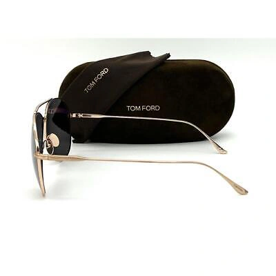 Pre-owned Tom Ford Ft0747-28a Golg Sunglasses In Gray