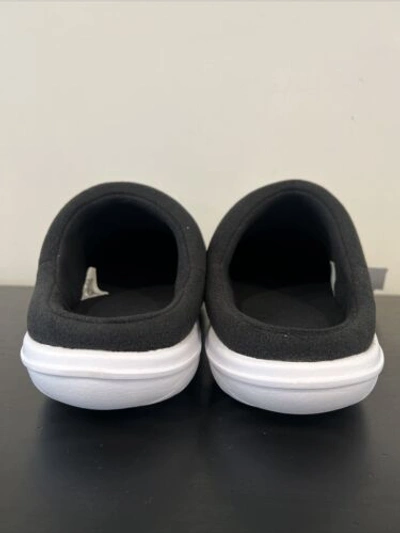 Pre-owned Nike Men's Size 13  Burrow Na Slippers Black/white Dj3130-001 Rare