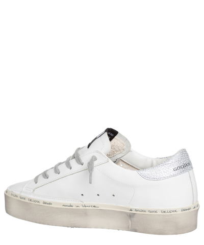 Pre-owned Golden Goose Sneakers Women Hi Star Gwf00118.f000329.80185 White - Silver Shoes