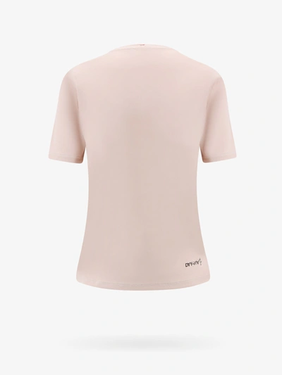 Shop Moncler Grenoble Woman T-shirt Woman Pink T-shirts