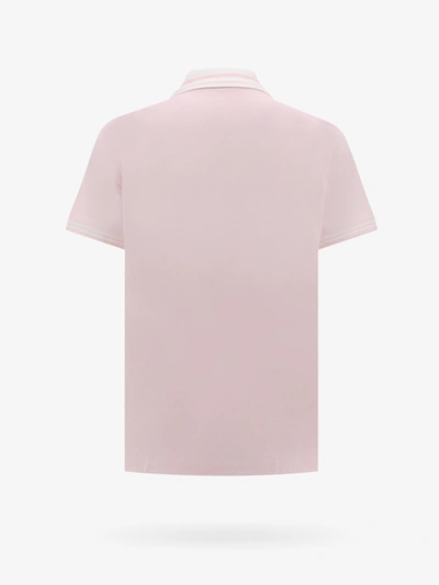 Shop Moncler Woman Polo Shirt Woman Pink Polo Shirts