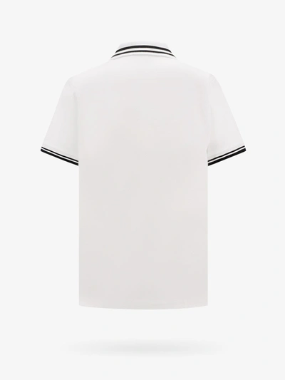 Shop Moncler Woman Polo Shirt Woman White Polo Shirts