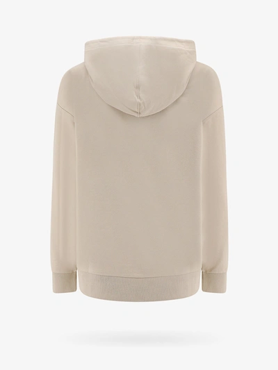 Shop Moncler Woman Sweatshirt Woman Beige Sweatshirts In Cream