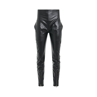Rick Owens Wax-coated Straight-leg Trousers
