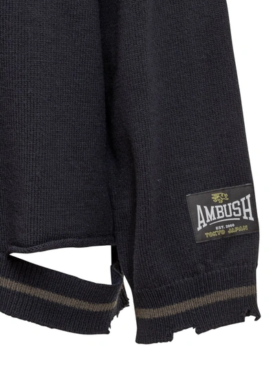 Shop Ambush Dangled Sweater In Blue