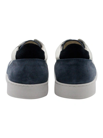 Shop Barba Napoli Sneakers In Clear Blue