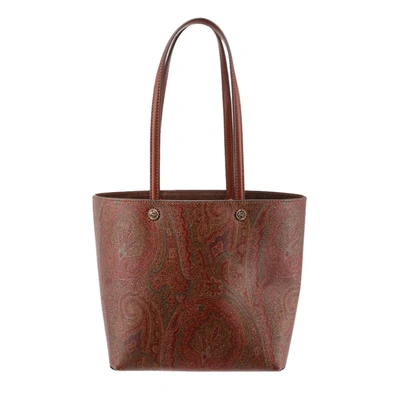 Shop Etro Medium Essential Tote Bag In M0021
