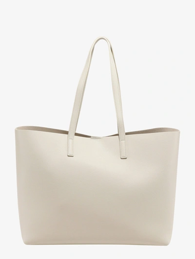 Shop Saint Laurent Woman Shoulder Bag Woman Beige Shoulder Bags In Cream