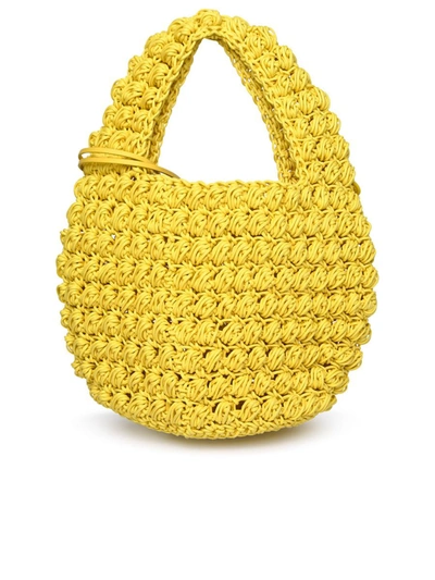 Shop Jw Anderson J.w. Anderson Yellow Woven Bag