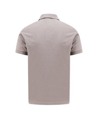Shop Stone Island Man Polo Shirt Man Grey Polo Shirts In Gray