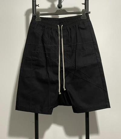 Pre-owned Rick Owens Line Shorts 2 In Black