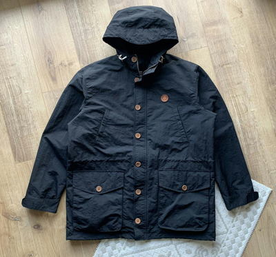 Pre-owned Fred Perry X Vintage Fred Perry Pockets Jacket In Black