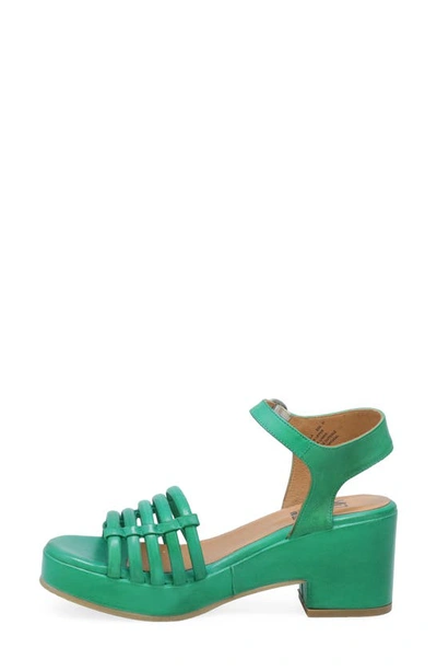 Shop Miz Mooz Graciela Platform Sandal In Emerald