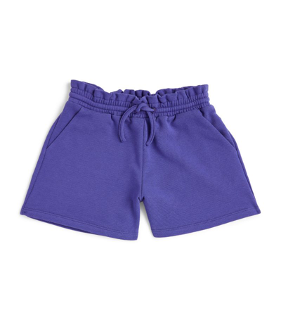 Shop Max & Co . Cotton Frill Shorts (4-16 Years) In Navy