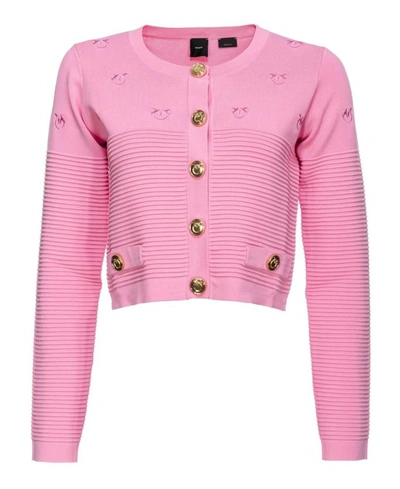 Shop Pinko O Jackets In Pink