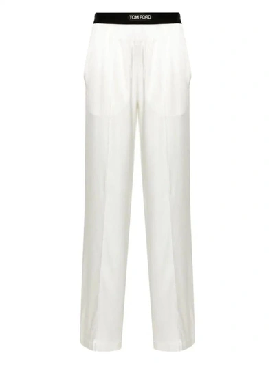 Shop Tom Ford Silk Pj Pants Clothing In White