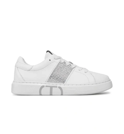 Shop Twinset Twin-set Sneakers In White