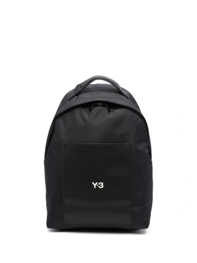 Shop Y-3 Lux Backpack Bags In Black