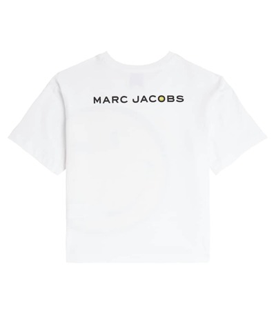Shop Marc Jacobs X Smileyworld Cotton Jersey T-shirt In White