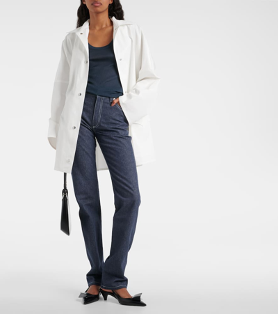 Loro Piana Nedar High-rise Straight Jeans In Surge Blue