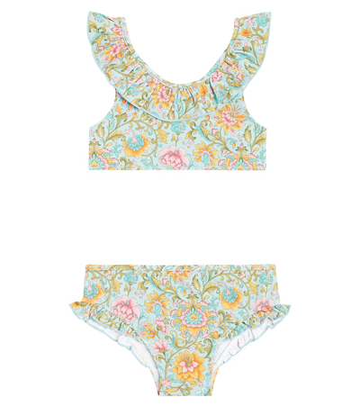 Shop Louise Misha Primavera Floral Bikini In Multicoloured