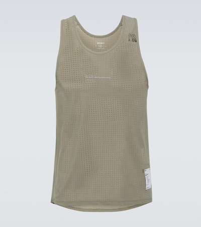 Shop Satisfy Space-o Tank Top In Dry Sage