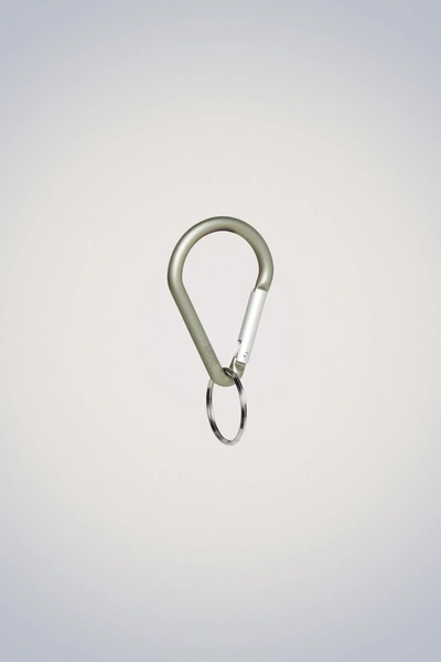 Shop Rains Drop Carabiner In Green