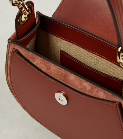 Chloé Tess Shoulder Bag In Brown