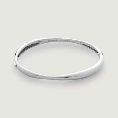 Monica Vinader Sterling Silver Nura Reef Bangle