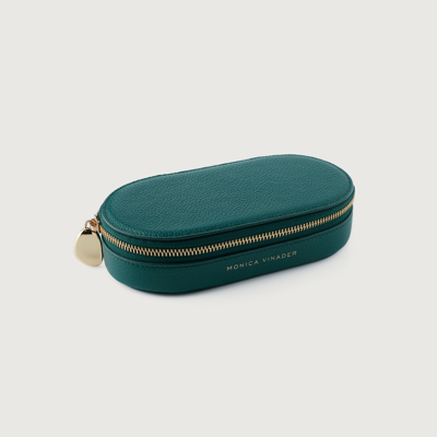 Shop Monica Vinader Leather Oval Jewellery Box