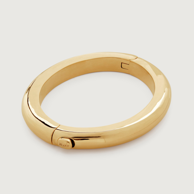 Shop Monica Vinader Gold Kate Young Bangle