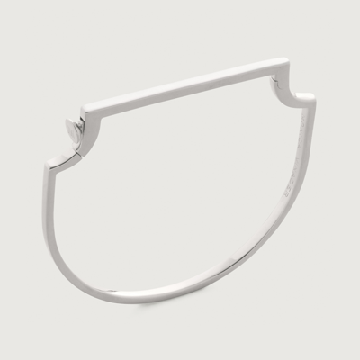 Monica Vinader Sterling Silver Signature Slim Bangle