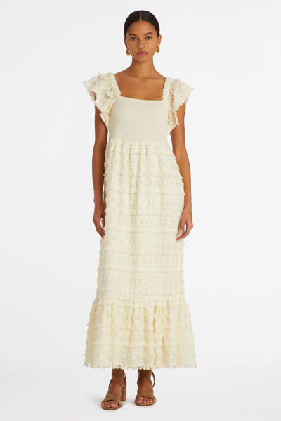 Shop Marie Oliver Kora Dress In Blanc