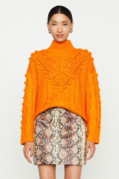 Shop Marie Oliver Eris Sweater In Persimmon