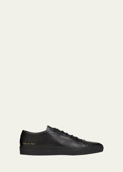 Shop Common Projects Men's Achilles Low-top Sneakers, Black