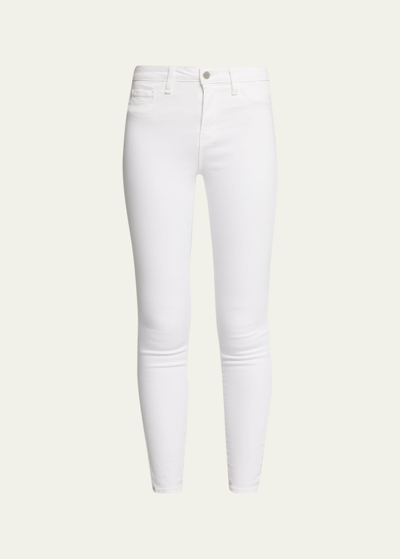 Shop L Agence Marguerite High-rise Skinny Jeans