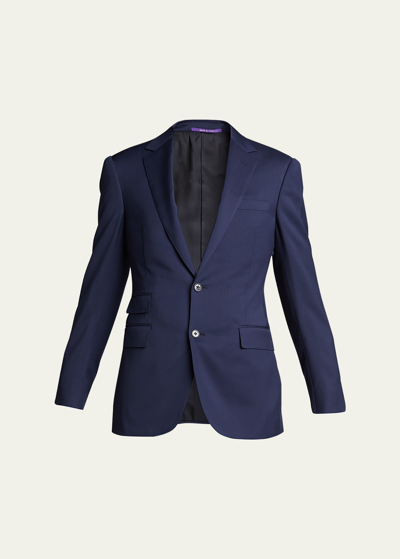 Shop Ralph Lauren Purple Label Men's Douglas Braided Jacket