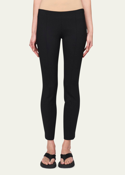 Shop The Row Kosso Seamed Stretch-wool Leggings