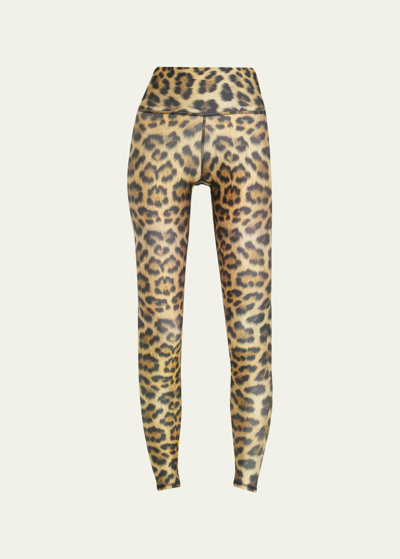 Shop Terez Leopard Goals Hi-shine Leggings