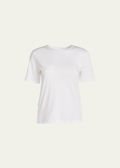 Shop Majestic Crewneck Short-sleeve Cotton Silk Touch T-shirt