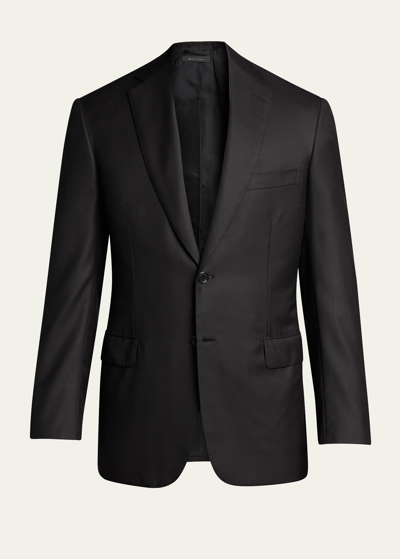 Shop Brioni Men's Brunico Essential Virgin Wool Two-piece Suit