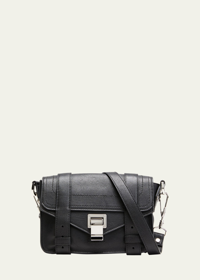 Shop Proenza Schouler Ps1 Mini Luxe Leather Satchel Bag